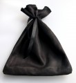 208979 Aszak Zwart suede 23x17 zwart lint 800